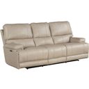 The appearance of Whitman Verona Linen Cordless Power Reclining Sofa designed by Parker House in the modern / contemporary interior design. This white piece of furniture was selected by 1StopBedrooms from Whitman Collection to add a touch of cosiness and style into your home. Sku: MWHI#832PH-P25-VLI. Material: Top Grain Leather.