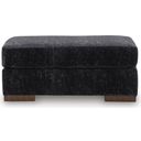 The appearance of Whitmore Manor Ottoman In Black Pearl designed by Signature Design by Ashley in the modern / contemporary interior design. This black pearl piece of furniture  was selected by 1StopBedrooms from Whitmore Manor Collection to add a touch of cosiness and style into your home. Sku: 8040414. Material: Fabric.