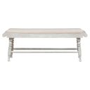 The appearance of Whitney Bench designed by Liberty in the traditional interior design. This weathered gray piece of furniture was selected by 1StopBedrooms from Whitney Collection to add a touch of cosiness and style into your home. Sku: 661W-C9001B. Material: Rubberwood.