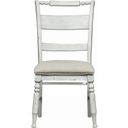 The appearance of Whitney Slat Back Side Chair (Set of 2) designed by Liberty in the traditional interior design. This gray piece of furniture was selected by 1StopBedrooms from Whitney Collection to add a touch of cosiness and style into your home. Sku: 661W-C1501S. Material: Wood.