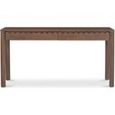 The appearance of Wiley Console Table In Vintage Brown designed by Moes Home in the modern / contemporary interior design. This vintage brown piece of furniture was selected by 1StopBedrooms from Wiley Collection to add a touch of cosiness and style into your home. Sku: GZ-1168-03. Material: Mango Wood.