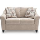 The appearance of Willarae Loveseat In Taupe designed by Signature Design by Ashley in the modern / contemporary interior design. This taupe piece of furniture was selected by 1StopBedrooms from Willarae Collection to add a touch of cosiness and style into your home. Sku: 5980335. Material: Fabric.