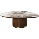 The appearance of Willene Coffee Table with Ceramic Top In Brown designed by ACME in the modern / contemporary interior design. This brown piece of furniture  was selected by 1StopBedrooms from Willene Collection to add a touch of cosiness and style into your home. Sku: LV03155-1;LV03155-2. Material: MDF.