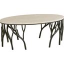 The appearance of Willow Coffee Table In Iron designed by Hammary in the modern / contemporary interior design. This iron piece of furniture  was selected by 1StopBedrooms from Willow Collection to add a touch of cosiness and style into your home. Sku: 202-912. Material: Metal.