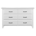 Willowbrook 6 Drawer Dresser In White