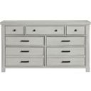 The appearance of Willowbrook Dresser In Gray designed by Homelegance in the country / farmhouse interior design. This gray piece of furniture was selected by 1StopBedrooms from Willowbrook Collection to add a touch of cosiness and style into your home. Sku: 1337-5. Material: Acacia.