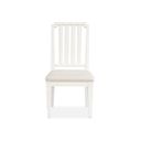 The appearance of Willowbrook Upholstered Side Chair Set of 2 In Egg Shell White designed by Magnussen in the transitional interior design. This egg shell white piece of furniture was selected by 1StopBedrooms from Willowbrook Collection to add a touch of cosiness and style into your home. Sku: D5324-62. Material: Birch Veneer.
