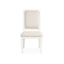 Willowbrook Upholstered Side Chair Set of 2 In Egg Shell White