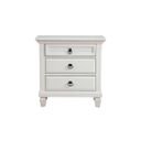 The appearance of Winchester 3 Drawer Nightstand In White designed by Alpine in the country / farmhouse interior design. This white piece of furniture was selected by 1StopBedrooms from Winchester Collection to add a touch of cosiness and style into your home. Sku: 1306-W-NS. Material: Solid Pine.