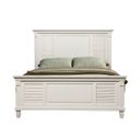 The appearance of Winchester Queen Shutter Pannel Bed In White designed by Alpine in the country / farmhouse interior design. This white piece of furniture was selected by 1StopBedrooms from Winchester Collection to add a touch of cosiness and style into your home. Sku: 1306Q. Bed Type: Panel Bed. Bed Size: Queen. Material: Solid Pine.
