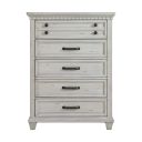 Windom 5-Drawer Chest In Antique White