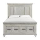 Windom Queen Storage Bed In Antique White
