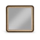 Windsor Solid Wood Mirror In Brown
