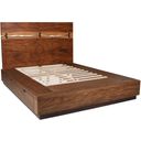 The appearance of Winslow Storage Queen Bed Smokey Walnut and Coffee Bean designed by Coaster in the country / farmhouse interior design. This smokey walnut piece of furniture was selected by 1StopBedrooms from Winslow Collection to add a touch of cosiness and style into your home. Sku: 223250SQB1;223250SQB2;223250SQB3. Bed Type: Storage Bed. Material: Wood. Bed Size: Queen.