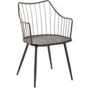 The appearance of Winston Chair In Walnut designed by Lumisource in the country / farmhouse interior design. This walnut piece of furniture was selected by 1StopBedrooms from Winston Collection to add a touch of cosiness and style into your home. Sku: CH-WINSTON BNWL. Material: Wood.