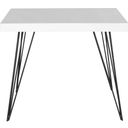The appearance of Wolcott Black and White Lacquer Coffee Table designed by Safavieh in the modern / contemporary interior design. This white and black piece of furniture  was selected by 1StopBedrooms from Wolcott Collection to add a touch of cosiness and style into your home. Sku: FOX4206A. Material: Iron.