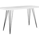 The appearance of Wolcott Black and White Lacquer Console designed by Safavieh in the modern / contemporary interior design. This white and black piece of furniture  was selected by 1StopBedrooms from Wolcott Collection to add a touch of cosiness and style into your home. Sku: FOX4208A. Material: Iron.