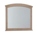 The appearance of Woodbridge Arched Mirror In Clear Maple designed by Vaughan Bassett in the transitional interior design. This clear maple piece of furniture  was selected by 1StopBedrooms from Woodbridge Collection to add a touch of cosiness and style into your home. Sku: 822-447. Material: Maple.
