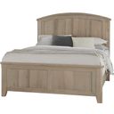The appearance of Woodbridge Queen Arch Bed In Shadow Grey designed by Vaughan Bassett in the transitional interior design. This shadow grey piece of furniture was selected by 1StopBedrooms from Woodbridge Collection to add a touch of cosiness and style into your home. Sku: 821-557;821-755;821-922. Bed Size: Queen. Material: Maple. Bed Type: Arch Bed.