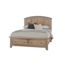 The appearance of Woodbridge Queen Arch Bed With Storage Footboard In Shadow Grey designed by Vaughan Bassett in the transitional interior design. This shadow grey piece of furniture  was selected by 1StopBedrooms from Woodbridge Collection to add a touch of cosiness and style into your home. Sku: 821-557;821-050B;821-502;TT-555T. Bed Size: Queen. Material: Maple. Bed Type: Arch Bed.