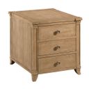 Woodfield Chairside Chest In Caramel