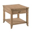 Woodfield End Table In Caramel