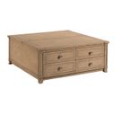 Woodfield Square Coffee Table In Caramel