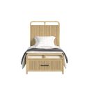Woodridge Twin Storage Bed In Natural