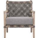 The appearance of Woven Costa Outdoor Club Chair In Dove and Grey designed by Essentials For Living in the transitional interior design. This dove and grey piece of furniture was selected by 1StopBedrooms from Woven Collection to add a touch of cosiness and style into your home. Sku: 6860.DOV/DOV/GT. Material: Teak Wood.