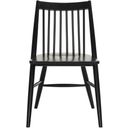 The appearance of Wren Black 19 Inch Spindle Dining Chair Set of 2 designed by Safavieh in the modern / contemporary interior design. This black piece of furniture  was selected by 1StopBedrooms from Wren Collection to add a touch of cosiness and style into your home. Sku: DCH1000A-SET2. Material: Wood.