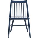 The appearance of Wren Navy 19 Inch Spindle Dining Chair Set of 2 designed by Safavieh in the modern / contemporary interior design. This navy piece of furniture  was selected by 1StopBedrooms from Wren Collection to add a touch of cosiness and style into your home. Sku: DCH1000E-SET2. Material: Wood.