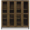The appearance of Wrenridge Accent Cabinet In Gray Brown designed by Signature Design by Ashley in the transitional interior design. This gray brown piece of furniture was selected by 1StopBedrooms from Wrenridge Collection to add a touch of cosiness and style into your home. Sku: A4000706.