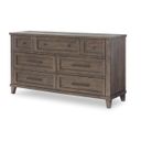 XXX's and OOO's 7 Drawer Dresser In Cocoa