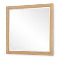 XXX's and OOO's Rectangular Mirror In Amber