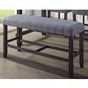 The appearance of Yelena Counter Height Bench designed by ACME in the transitional interior design. This espresso piece of furniture was selected by 1StopBedrooms from Yelena Collection to add a touch of cosiness and style into your home. Sku: 72943. Material: Wood.