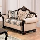 The appearance of Yucatan Loveseat In Dark Cherry and Beige designed by Furniture of America in the traditional interior design. This dark cherry and beige piece of furniture  was selected by 1StopBedrooms from Yucatan Collection to add a touch of cosiness and style into your home. Sku: FM65004BG-LV-1;FM65004BG-LV-2. Material: Fabric.