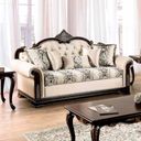 The appearance of Yucatan Sofa In Dark Cherry and Beige designed by Furniture of America in the traditional interior design. This dark cherry and beige piece of furniture  was selected by 1StopBedrooms from Yucatan Collection to add a touch of cosiness and style into your home. Sku: FM65004BG-SF-1;FM65004BG-SF-2. Material: Fabric.