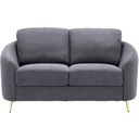 The appearance of Yuina Loveseat In Gray designed by ACME in the modern / contemporary interior design. This gray piece of furniture was selected by 1StopBedrooms from Yuina Collection to add a touch of cosiness and style into your home. Sku: LV01772-1;LV01772-2. Material: Wood.
