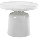 The appearance of Zaid End Table In White High Gloss designed by ACME in the modern / contemporary interior design. This white high gloss piece of furniture was selected by 1StopBedrooms from Zaid Collection to add a touch of cosiness and style into your home. Sku: LV04226-1;LV04226-2. Material: Metal.