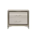 Zambrano Nightstand In White