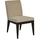 The appearance of Zanzibar Murano Upholstered Side Chair In Tunis designed by Lexington in the modern / contemporary interior design. This tunis piece of furniture was selected by 1StopBedrooms from Zanzibar Collection to add a touch of cosiness and style into your home. Sku: 417-880-01. Material: Wood.