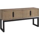 The appearance of Zanzibar Tavola Sideboard In Senegal designed by Lexington in the modern / contemporary interior design. This senegal piece of furniture was selected by 1StopBedrooms from Zanzibar Collection to add a touch of cosiness and style into your home. Sku: 416-869. Material: Wood.