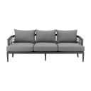 The appearance of Zella Outdoor Patio Sofa In Earl Gray designed by Armen Living in the modern / contemporary interior design. This earl gray piece of furniture was selected by 1StopBedrooms from Zella Collection to add a touch of cosiness and style into your home. Sku: LCZESOGRY. Material: Acrylic.