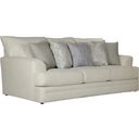 The appearance of Zeller Sofa In Cream designed by Jackson in the traditional interior design. This cream piece of furniture  was selected by 1StopBedrooms from Zeller Collection to add a touch of cosiness and style into your home. Sku: 447003168016219828. Material: Fabric.