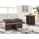 The appearance of Zendex Table Set of 2 In Brown designed by Signature Design by Ashley in the modern / contemporary interior design. This brown piece of furniture was selected by 1StopBedrooms from Zendex Collection to add a touch of cosiness and style into your home. Sku: T304-12. Material: Wood.