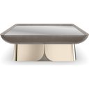 Zenith Cocktail Table In Gray and Gold
