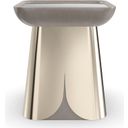 Zenith End Table In Gray and Gold