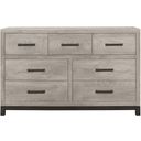 The appearance of Zephyr Dresser In Gray designed by Homelegance in the modern / contemporary interior design. This gray piece of furniture was selected by 1StopBedrooms from Zephyr Collection to add a touch of cosiness and style into your home. Sku: 1577-5. Material: Wood.