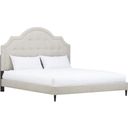 Zest Queen Upholstered Bed With Welt In Beige