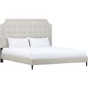 Zest Queen Upholstered Bed With Welt In Beige